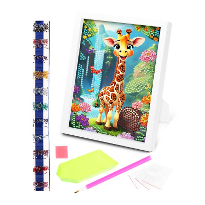 Алмазная мозаика Жирафик  On time 45230 1